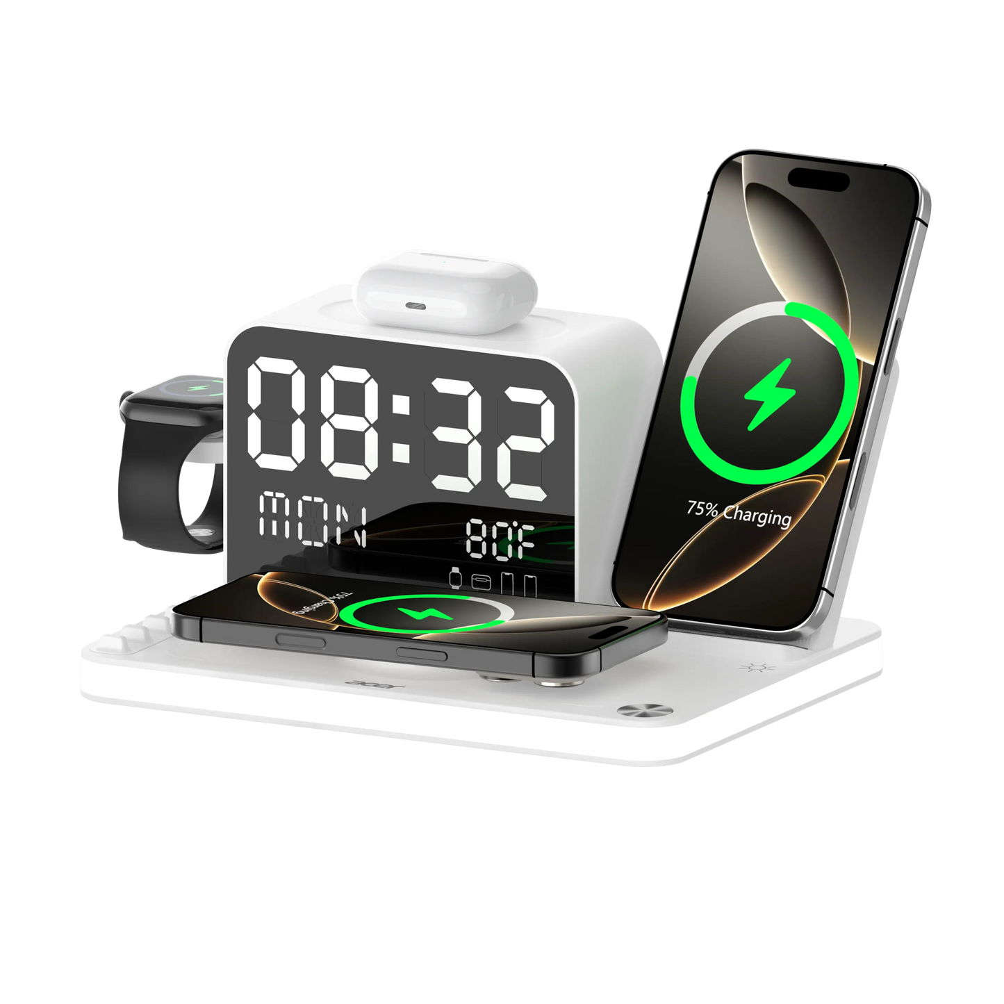 One Station to Rule Them All! ⚡️ 7-in-1 Charging Hub for your entire desk setup.