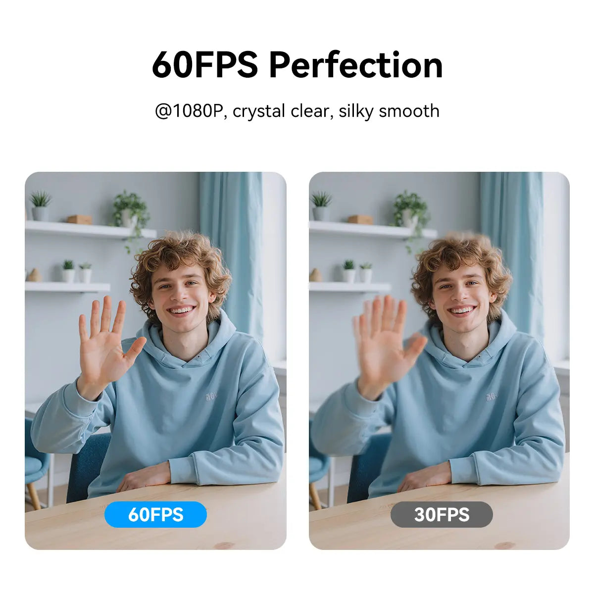 EMEET C60E 4K Webcam for PC & Laptop